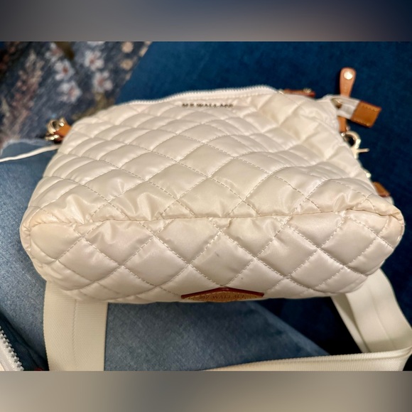 MZ Wallace original Scout crossbody bag in Pearl Metallic - Picture 9 of 12